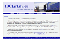 Tablet Screenshot of ibctartaly.eu